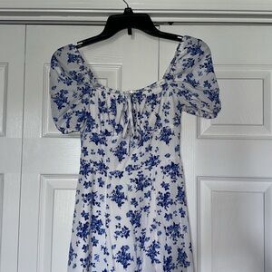 Floral Print Maxi Dress